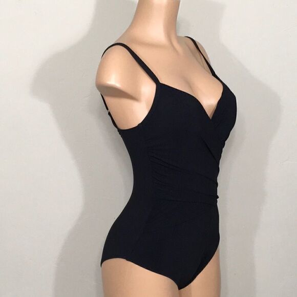 Profile by Gottex wrap front swimsuit. NWT - Picture 7 of 12
